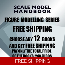 12 FIGURE MODELLING BOOKS - FREE SHIPPING